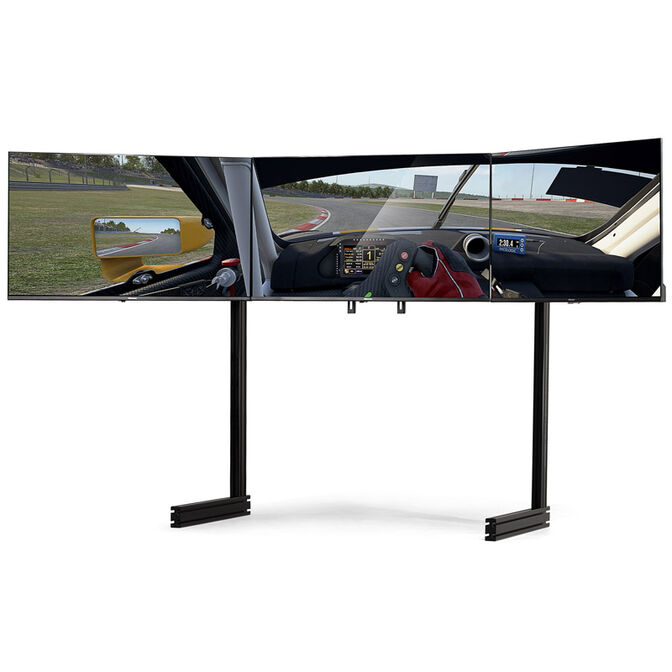 Suporte Monitor Next Level Racing Free Standing Triple Monitor Black Edition image number 2