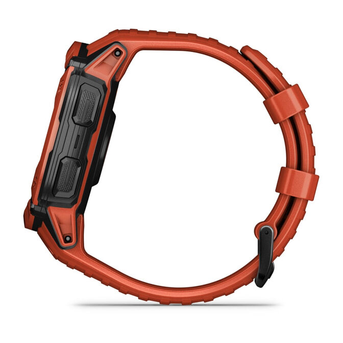 Smartwatch Garmin Instinct 2X Solar 50mm Vermelho image number 4