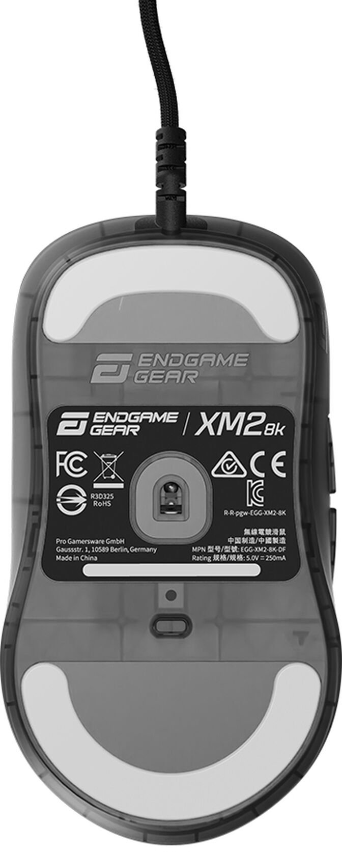 Rato Gaming Endgame Gear XM2 8k Gaming Mouse - Dark Frost image number 6