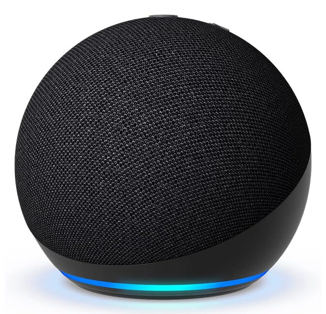 Coluna Inteligente Amazon Echo Dot (5.&ordf; Gera&ccedil;&atilde;o) Alexa Antracite image number 0