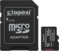 Cart&atilde;o Kingston Canvas Select Plus Gen3 150MB/s MicroSDHC UHS-I A1 512GB