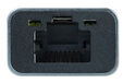 Adaptador Gigabit Nanocable USB 3.0 a Ethernet Gigabit 10/100/1000 Mbps / 3x USB 3.0 15 CM Cinza image number null
