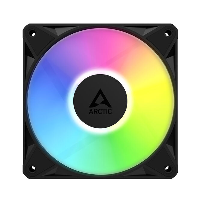 Ventoinha Arctic P12 BioniX PWM ARGB 120mm (Pack 3) - Preto image number 4
