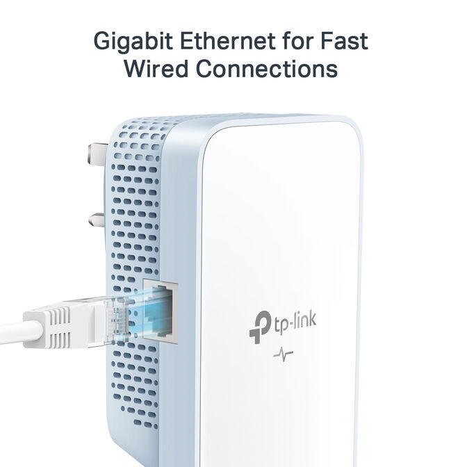 Powerline TP-Link TL-WPA7517 KIT AV1000 Homeplug AV2 Gigabit Wi-Fi AC750 Dual-Band image number 2