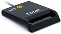 Leitor de Cart&otilde;es Tooq Cart&otilde;es de Cidad&atilde;o / DNI 4.0 USB 2.0 Preto