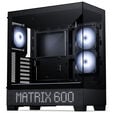 Caixa ATX Phanteks XT View Matrix DRGB Vidro Temperado Preto image number null