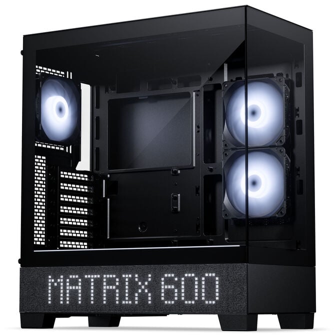Caixa ATX Phanteks XT View Matrix DRGB Vidro Temperado Preto image number 7