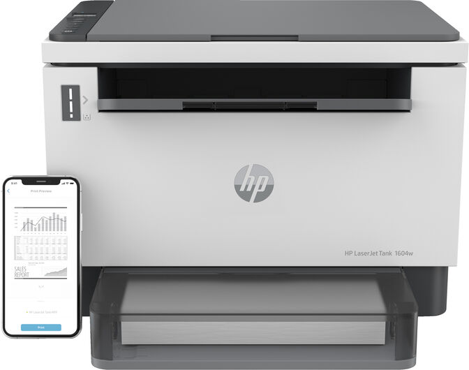 Impressora Multifun&ccedil;&otilde;es a Laser HP LaserJet Tank MFP 1604w WiFi image number 0