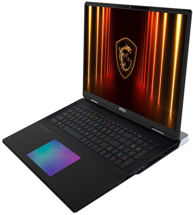 Port&aacute;til MSI Titan 18 HX AI A2XWJG-274PT 18" Ultra 9 285HX 64GB DDR5 2TB RTX 5090 UHD+ MiniLed 120Hz W11 image number 2