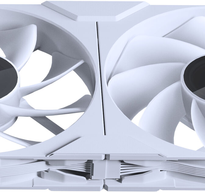 Ventoinha Phanteks M25&nbsp;Gen2&nbsp;140mm PWM Fan&nbsp;Reversed Airflow&nbsp;DRGB Branco (Pack 3) image number 4