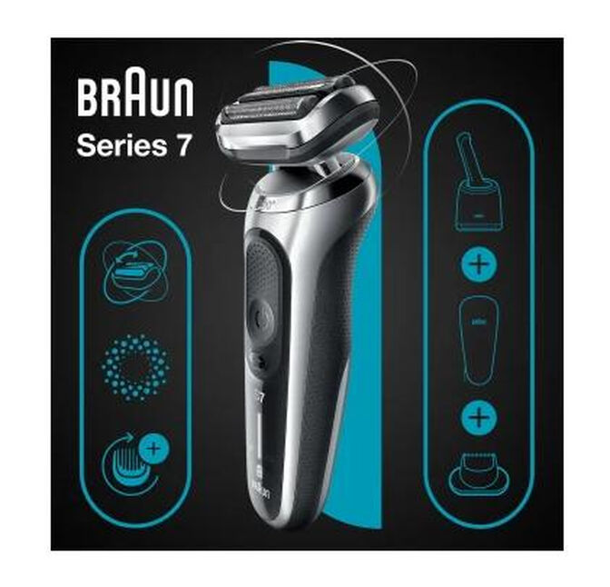 M&aacute;quina de Barbear Braun Series 7 S7200cc image number 1