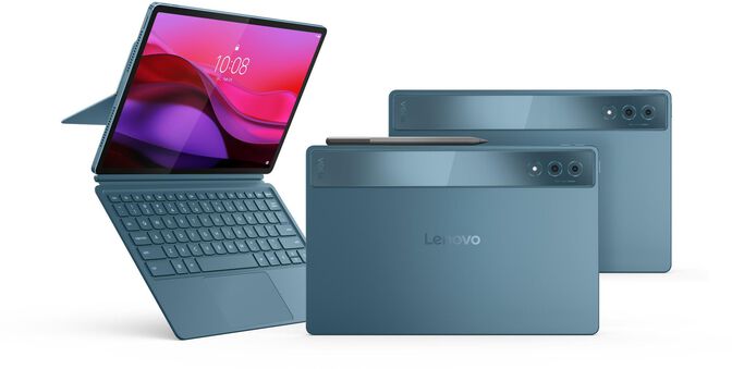 Tablet Lenovo Yoga Tab Plus TB520FU 12.7" (16 / 256GB) 3K 144Hz WiFi Tidal Teal + Capa Teclado + Pen image number 17