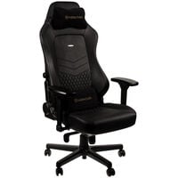 Cadeira noblechairs HERO Real Leather - Preto