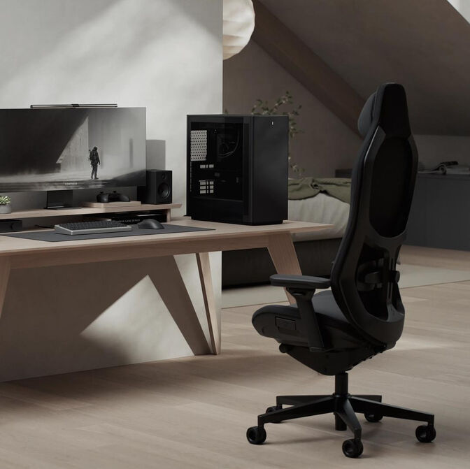 Caixa E-ATX Fractal Design Define One Dark TG Light Tint image number 7