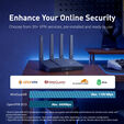 Router GL.iNet GL-BE6500 Flint 3e Wireless Wi-Fi 7 Secure Router image number null