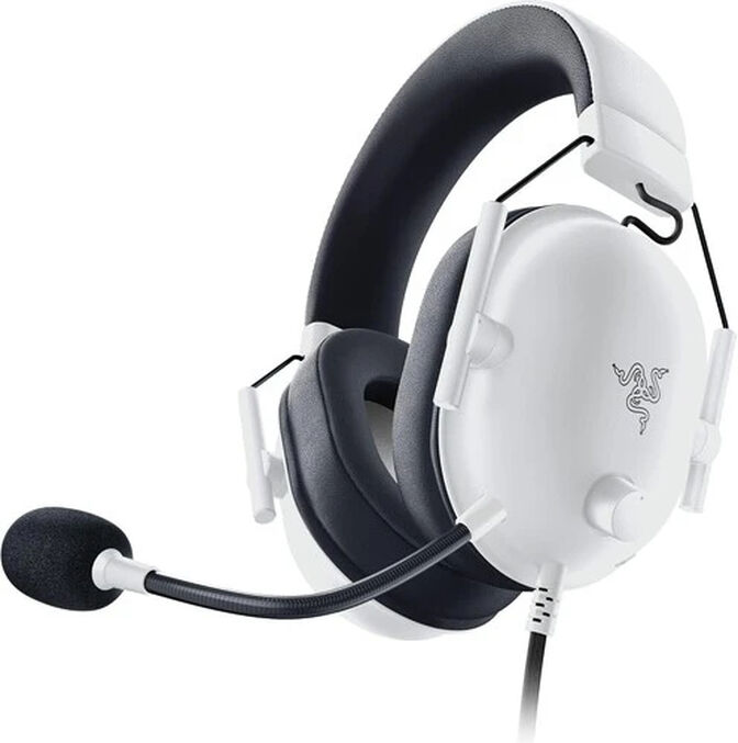 Headset Razer BlackShark V2 X para PlayStation Branco image number 0