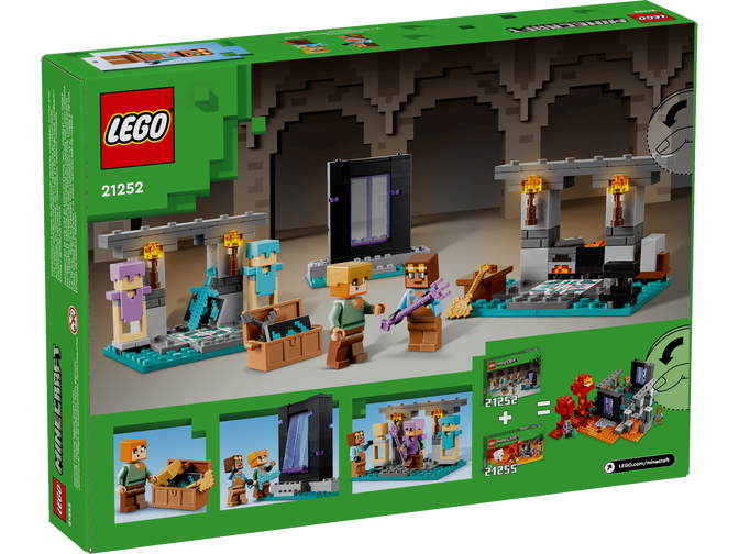 LEGO Minecraft: O Dep&oacute;sito de Armas, 203 Pe&ccedil;as (21252) image number 1