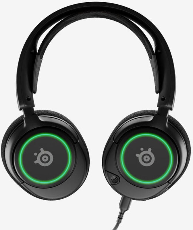 Headset SteelSeries Arctis Nova 3 Preto image number 1