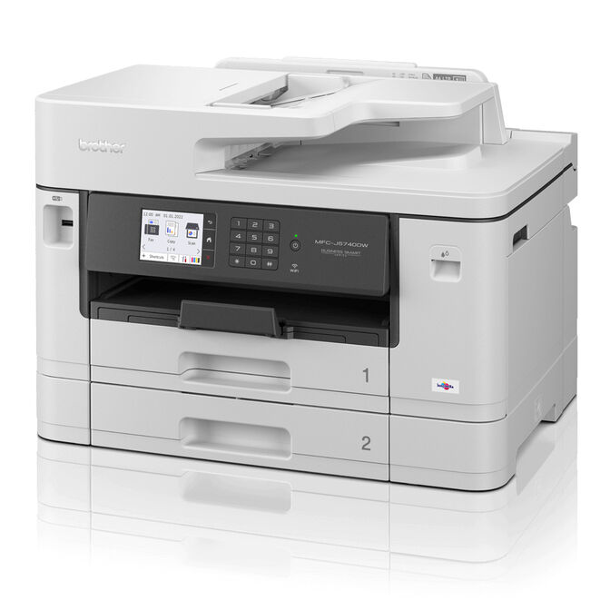 Impressora Multifun&ccedil;&otilde;es a Jato de Tinta Brother MFC-J5740DW A3 WiFi image number 3