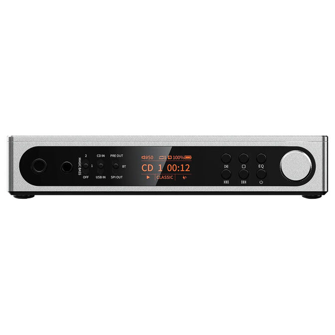 Leitor CD FiiO DM15 R2R Prateado image number 2