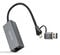 Adaptador Gigabit Nanocable USB-C 3.0/USB-A/M a Ethernet 2.5G 10/100/1000 Mbps 15 CM Cinza