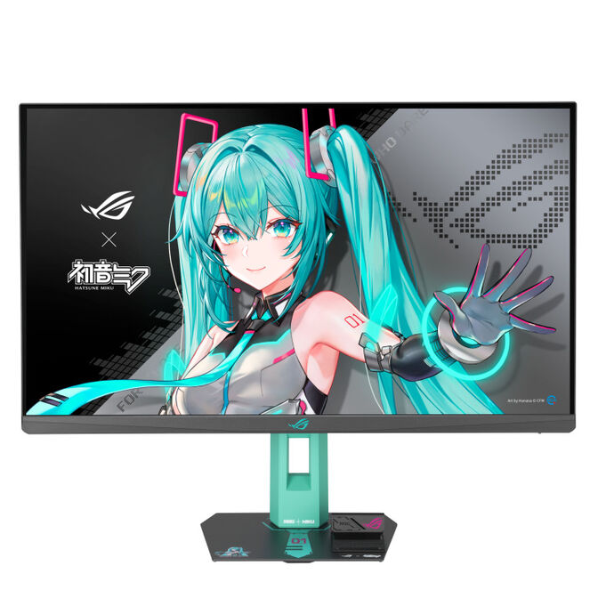 Monitor ASUS ROG STRIX 27" XG27ACMEG-G Hatsune Miku Edition QHD 260Hz Fast IPS 0.03ms image number 6