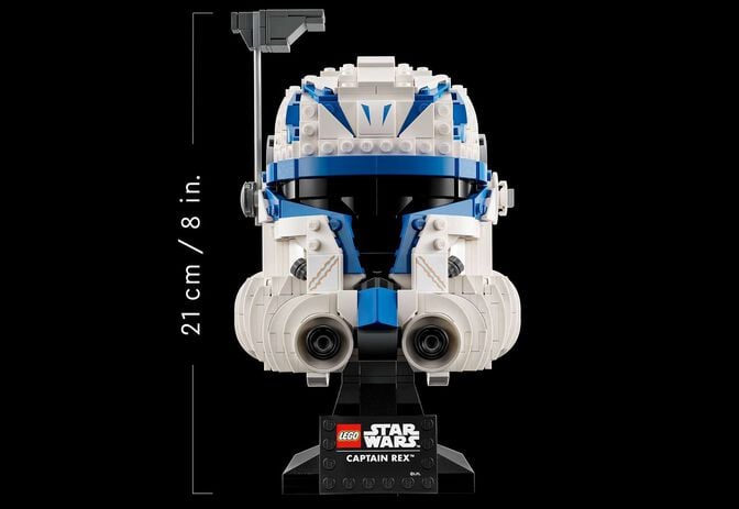 LEGO Star Wars: Capacete do Capit&atilde;o Rex, 854 Pe&ccedil;as (75349) image number 3