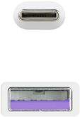 Cabo USB 2.0 3A Nanocable USB-C/M > USB-A/M 2 M Branco image number null