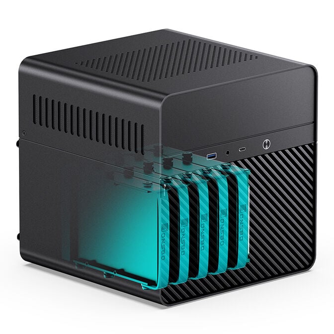 Caixa Mini-ITX Jonsbo N2 Preto image number 1