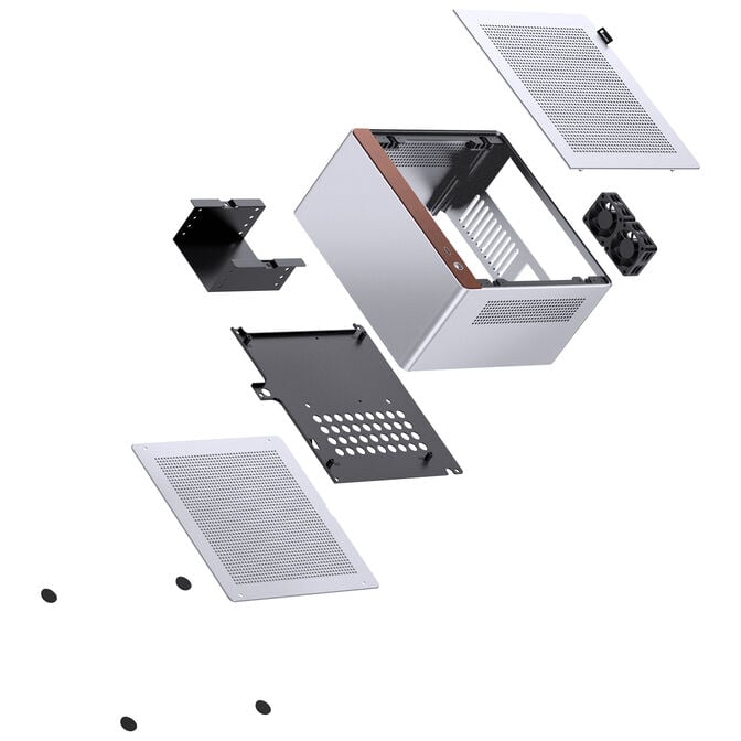 Caixa Mini-ITX Jonsbo N10 Cinzento image number 12