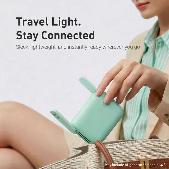 Router de Viagem GL.iNet GL-MT3600BE Beryl 7 Wireless BE3600 Wi-Fi 7 Dual Band image number 5