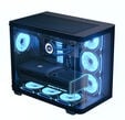Caixa ATX Aerocool P500C ARGB Vidro Temperado Preto image number null