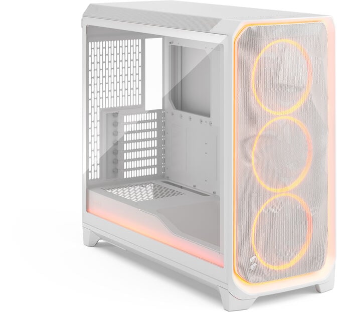 Caixa E-ATX Fractal Design Meshify 3 XL Ambience Pro RGB Branca TG Clear Tint image number 3