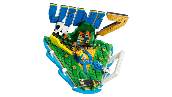 LEGO Editions: Vini Jr. &ndash; Destaques do Futebol, 510 Pe&ccedil;as (43027) image number 2