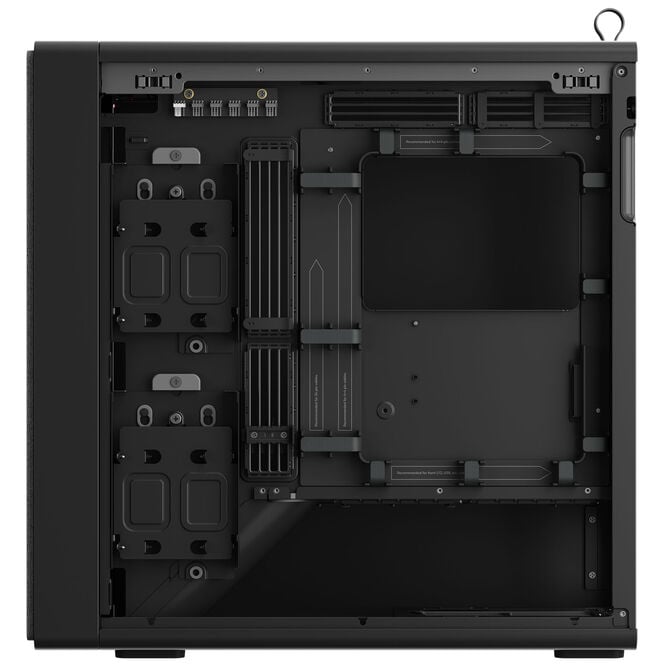 Caixa ATX HAVN BF 360 Flow Solid Preto image number 6