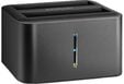 Mini Dual Dock AXAGON ADSA-D25 USB 3.2 Gen 1 - 2x SATA 6G 2.5" SSD/HDD image number null