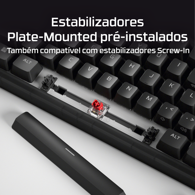 Teclado HyperX Origins 2 65 RGB Gaming PT Linear Switches image number 10