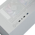 Caixa ATX Aerocool B508A Flow ARGB Vidro Temperado Branco image number null
