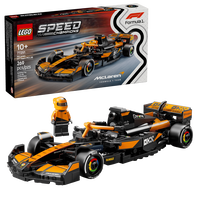 LEGO Speed Champions: Carro de Corrida McLaren F1 Team MCL38, 269 Pe&ccedil;as (77251)