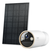 Kit C&acirc;mara de Seguran&ccedil;a com Bateria + Painel Solar TP-Link Tapo C460 4K Solar-Powered IP66 Security Wi-Fi