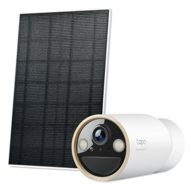 Kit C&acirc;mara de Seguran&ccedil;a com Bateria + Painel Solar TP-Link Tapo C460 4K Solar-Powered IP66 Security Wi-Fi image number 0