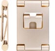 Suporte de Mesa Tooq Ajust&aacute;vel p/ Smartphone/Tablet Max. 10" Dourado image number null