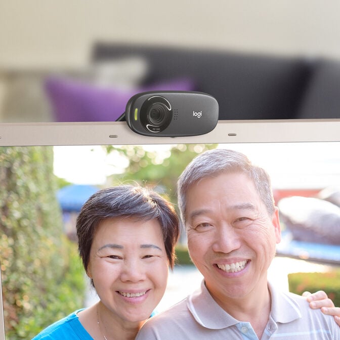 Webcam Logitech C310 HD 720p Preto image number 7