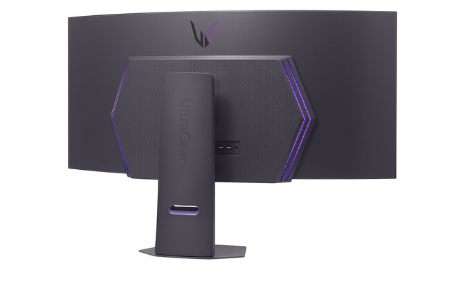 Monitor Curvo Gaming LG UltrGear 45" 45GX90SA OLED WQHD 240Hz 0.03ms FreeSync Premium image number 2