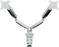 Suporte de Mesa Tooq Duplo Tilt e Girat&oacute;rio 13" a 32" Max. 9kg/Monitor Cinzento