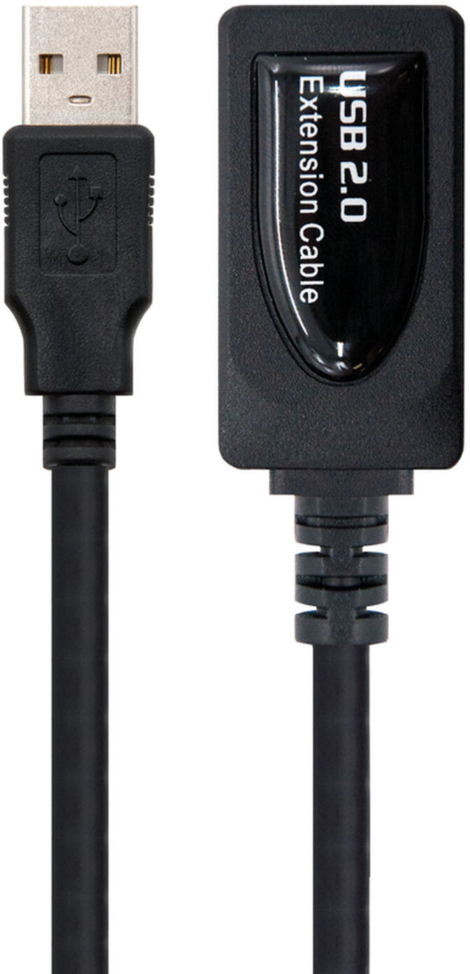 Cabo USB 2.0 Nanocable Extens&atilde;o c/ Amplificador USB-A M/F 5 M image number 1