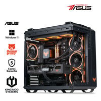Computador King Mod Gamer-PC Powered by ASUS TUF Edition Ryzen 7 9850X3D 32GB DDR5 2TB RX 9070 XT WiFi W11
