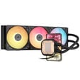 Water Cooler CPU Corsair iCUE LINK TITAN II 360 RX RGB LCD 360mm Preto image number null