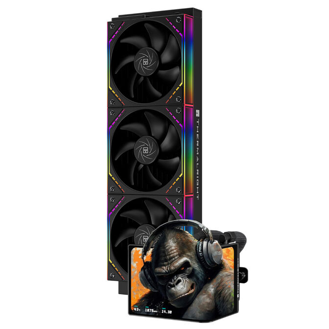 Water Cooler CPU AIO Thermalright Levita Vision ARGB Preto - 360mm image number 1