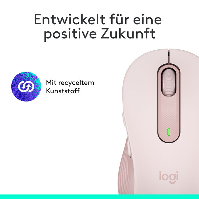 Rato Logitech Signature M650 Wireless Rose image number 14